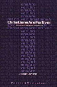 Image of Christians Are For Ever - Jaminan Keselamatan Kristen