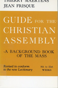 Image of Guide for the Christian Assembly: 9th to 21st Weeks