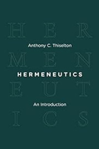 Image of Hermeneutics : An Introduction