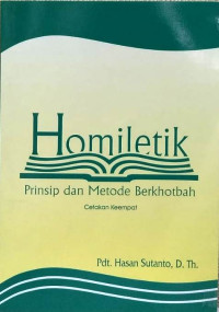 Image of Homiletik : Prinsip dan Metode Berkhotbah