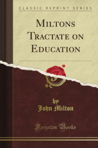 Image of Milton's Tractate on Education