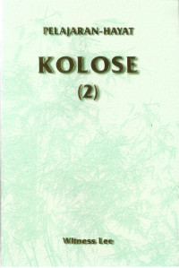 Image of Pelajaran - Hayat Kolose (2)