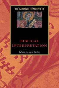 Image of The Cambridge Companion to Biblical Interpretation