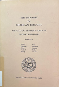 Image of The Dynamic in Christian Thought